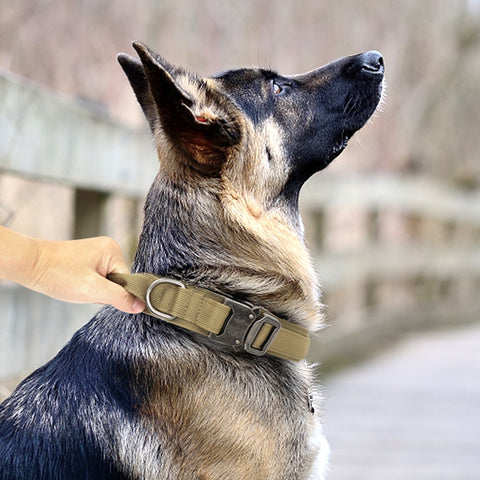 Durable Military Style Tactical Dog Collar Leash Set Dog Nation