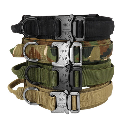 Durable Military Style Tactical Dog Collar Leash Set Dog Nation