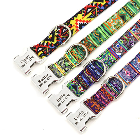 Lynx Personalised Dog Collar Laser Engraved Dog Nation