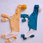 Ribbed Turtleneck Onesie for Italian Greyhounds & Whippets
