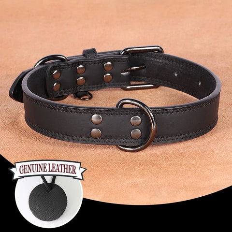 Taurus Genuine Leather Dog Collar