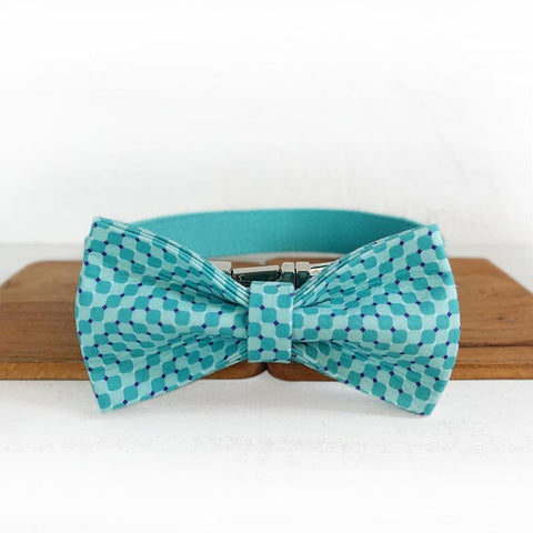 The Water Ripple Personalised Dog Collar Set