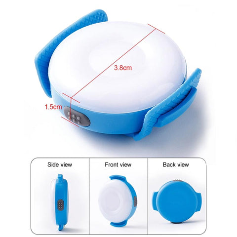Rechargeable LED Light for Dog Collar or Harness Water Resistant