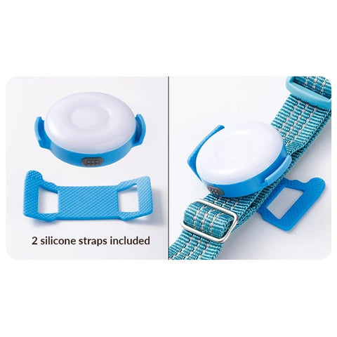 Rechargeable LED Light for Dog Collar or Harness Water Resistant