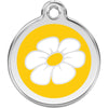 Dog ID Tags Daisy Yellow Dog Nation