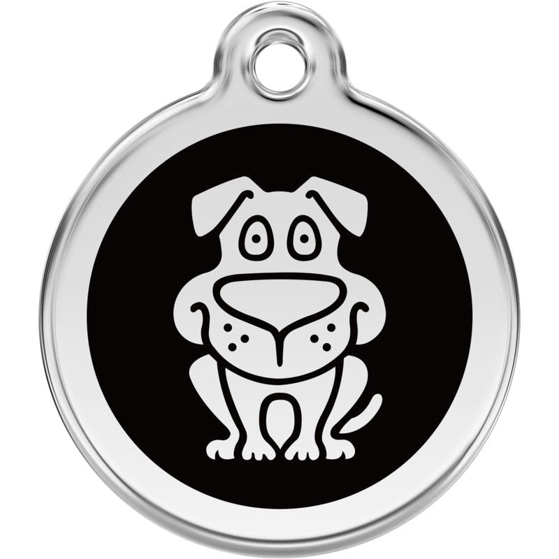 Dog ID Tags Dog Black Dog Nation