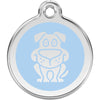 Dog ID Tags Dog Light Blue Dog Nation