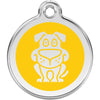 Dog ID Tags Dog Yellow Dog Nation