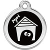 Dog ID Tags Dog House Black Dog Nation