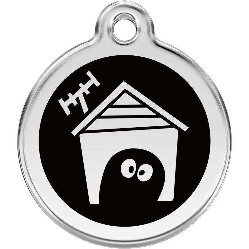 Dog ID Tags Dog House Black Dog Nation