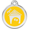 Dog ID Tags Dog House Yellow Dog Nation