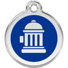 Dog ID Tags Fire Hydrant Dark Blue Dog Nation
