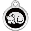 Dog ID Tags Kitten Black Dog Nation