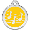 Dog ID Tags Music Yellow Dog Nation