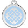 Dog ID Tags Tribal Arrows Light Blue Dog Nation