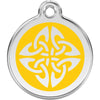 Dog ID Tags Tribal Arrows Yellow Dog Nation