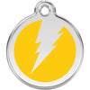 Dog ID Tags Flash Yellow Dog Nation