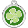 Dog ID Tags Clover Green Dog Nation