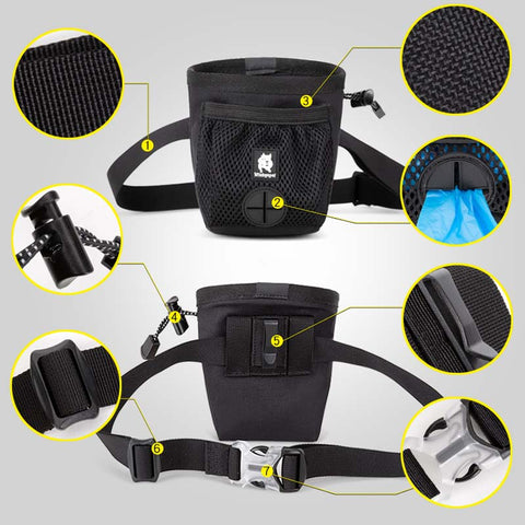 Dog Treat Pouch With Belt Dog Nation