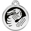 Dog ID Tags Dragon Black Dog Nation