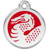 Dog ID Tags Dragon Red Dog Nation