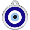 Dog ID Tags Evil Eye Dark Blue Dog Nation