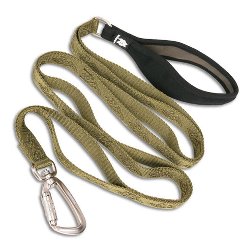 Premium Multi Handle Dog Leash Army Green Dog Nation