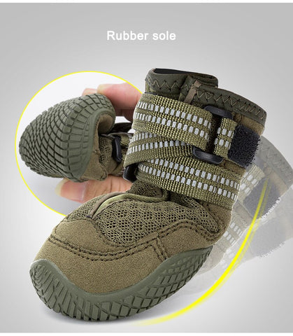 Dog Shoes - Explorer Anti-Slip Outdoor Set of 4 Dog Nation