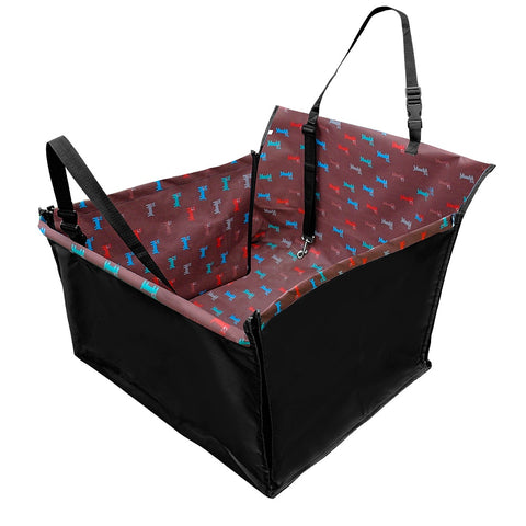Dog Car Booster Seat Waterproof Brown Dog Nation