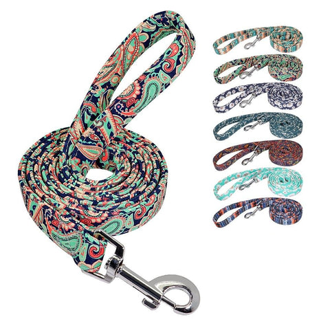 Leo Colourful Dog Leash 150cm Dog Nation