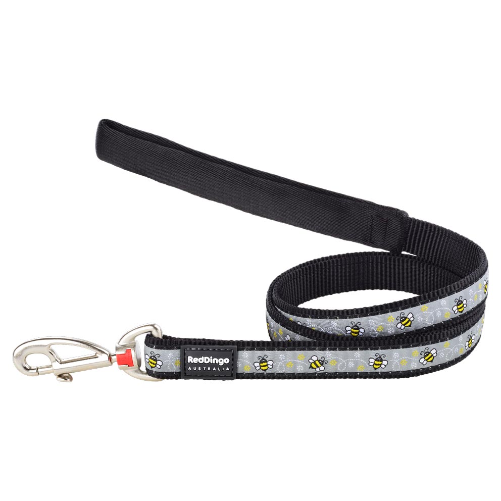 Dog Lead Bumble Bee Black L S M XS Dog Nation