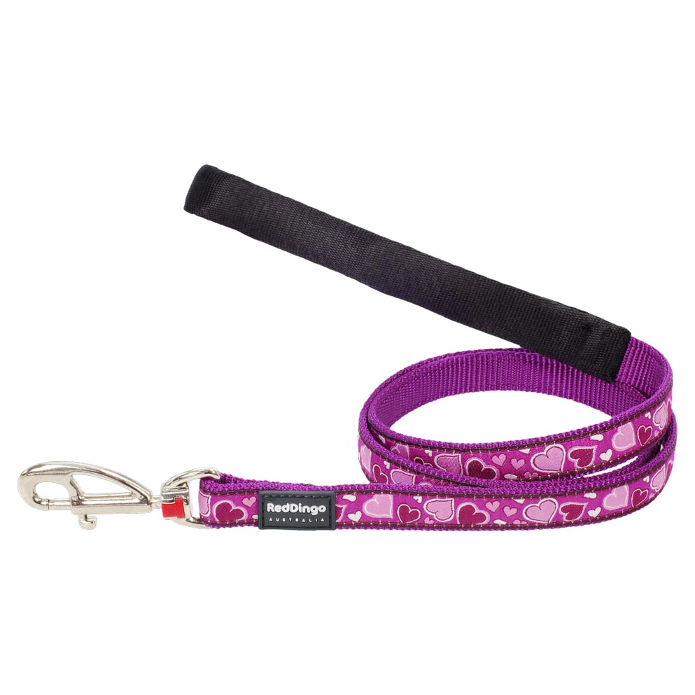 Dog Lead Breezy Love Purple L S M XS Dog Nation