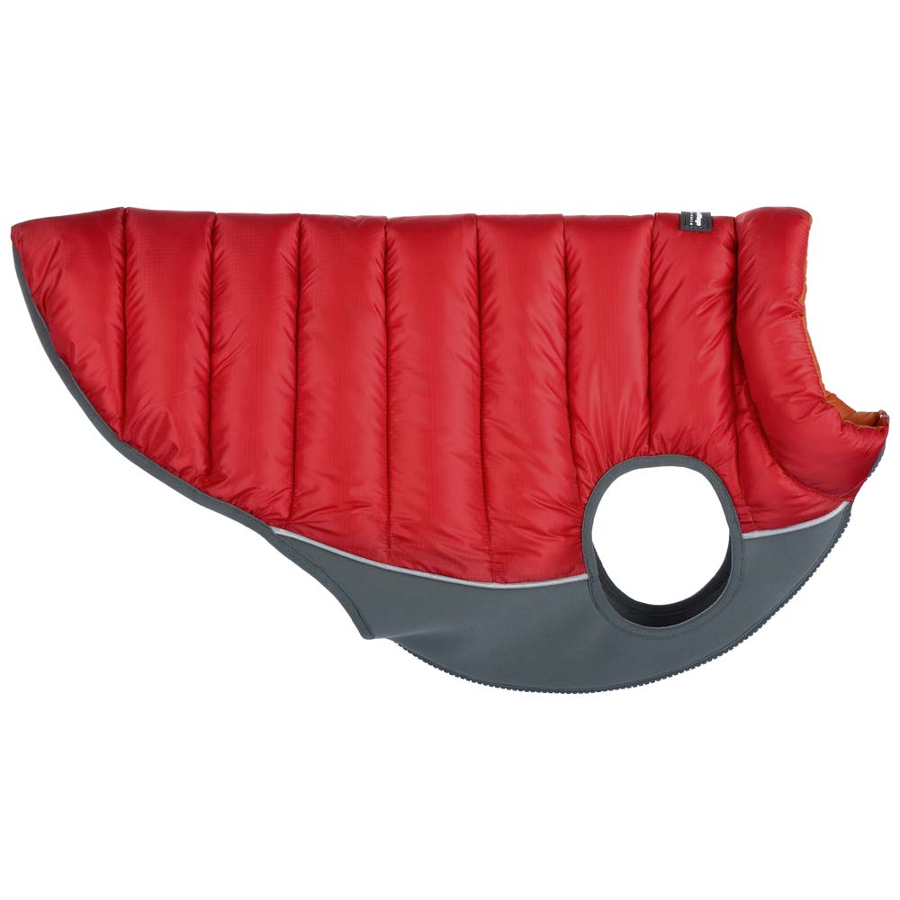 Dog Puffer Jacket Red/Orange Dog Nation