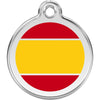 Dog ID Tags Flags Spain Dog Nation