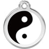Dog ID Tags Ying & Yang Black Dog Nation
