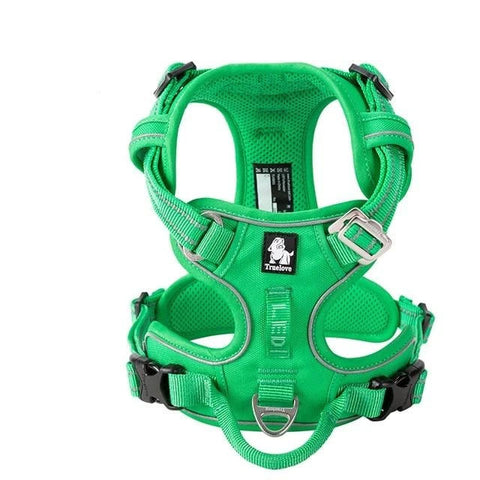 Adventurer No Pull Dog Harness Extra Durable Grass Green Dog Nation