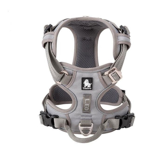 Adventurer No Pull Dog Harness Extra Durable Grey Dog Nation