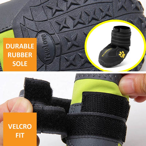 Dog Shoes - Truelove Waterproof Set of 4 Dog Nation