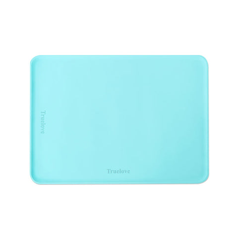 Waterproof Silicone Dog Food Mat Blue Dog Nation