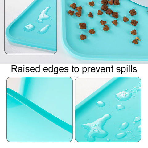 Waterproof Silicone Dog Food Mat Dog Nation