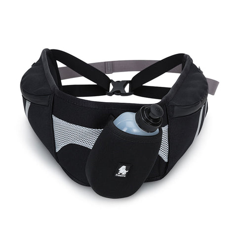 Dog Walking Bag With Bottle & Poop Bag Dispenser Black Dog Nation
