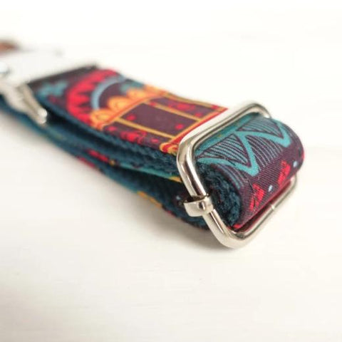 The Maya Personalised Dog Collar Handmade Laser Engraved Dog Nation