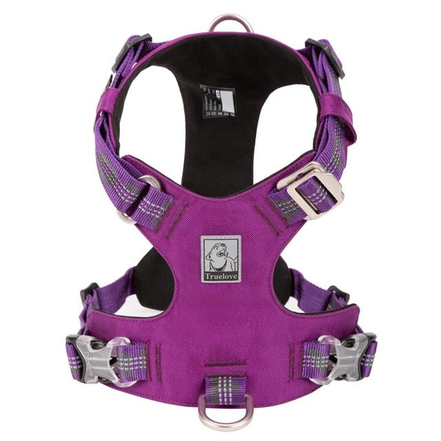Ultra Light No Pull Dog Harness Purple Dog Nation
