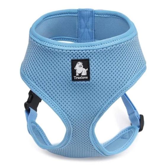 Quality Breathable Mesh Nylon Dog Harness blue Dog Nation
