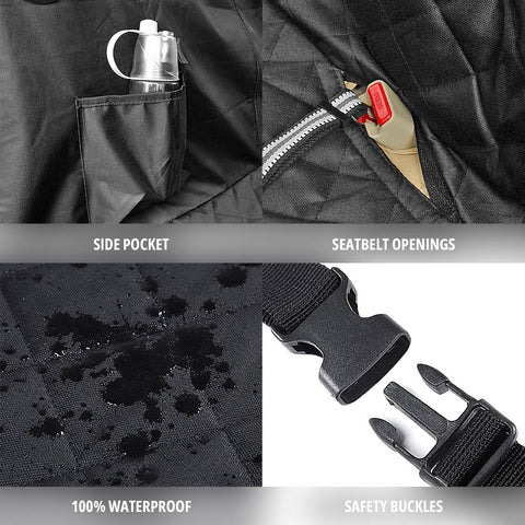 Dog Car Seat Cover for Large & Medium Size Dogs Dog Nation