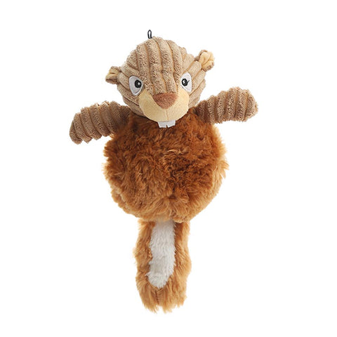 Dog Plush Squeaky Toys - Squirrel & Fox Squirrel Dog Nation