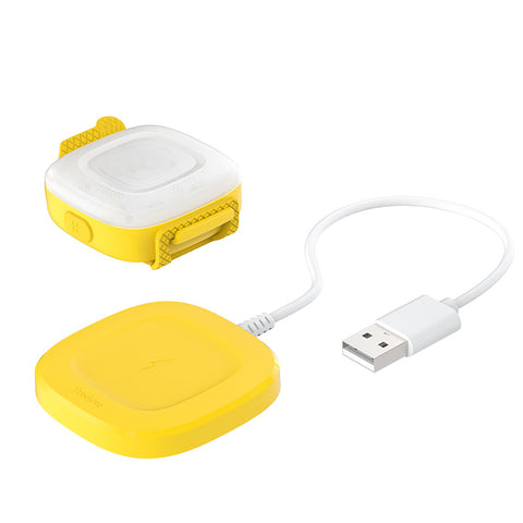 Rechargeable LED for Dog Collars & Harnesses Waterproof Yellow Dog Nation